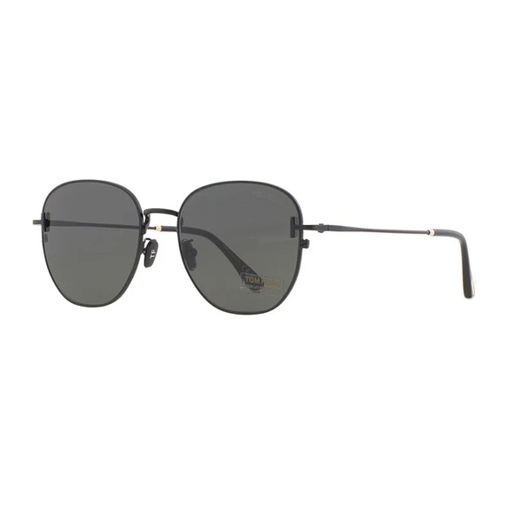 Tom Ford Sunglasses FT0976-K 02A Matte Black/Smoke - Picture 1 of 1